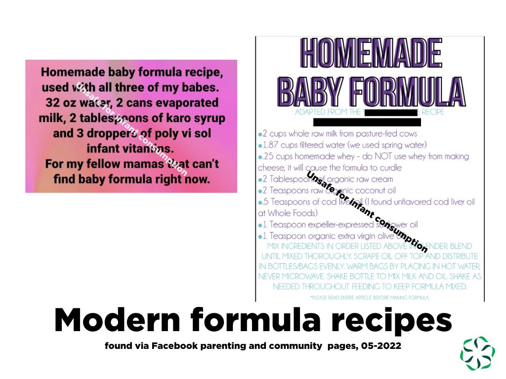 modern formula recipe