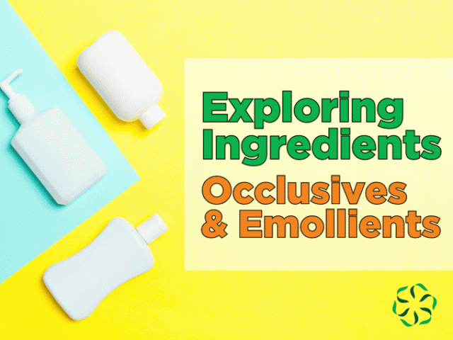 Exploring Ingredients – Occlusives & Emollients