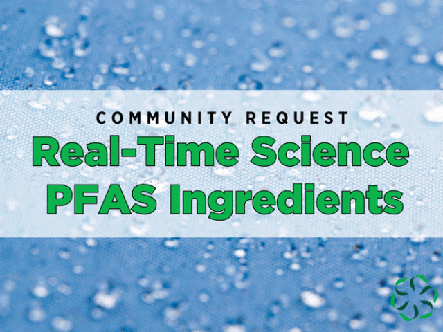 Real-time Science: PFAS Compounds