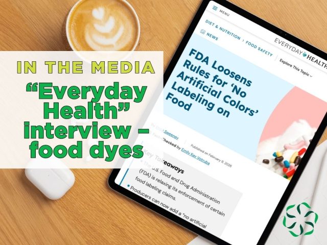 everyday health interviews dr zagorski about food dyes and fda labeling changes
